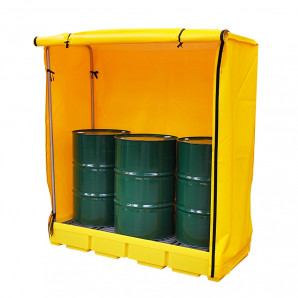 PIG® Essentials Covered Drum Containment Pallets