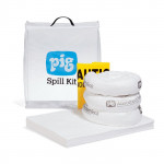 PIG Spill Kits in a See-Thru Bag